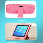 Tablet PC Infantil BDF WiFi 7 polegadas com Capa de Silicone Cogumelo, 2GB+32GB, Android 8.1 MTK6735 CPU Quad Core, Plugue EUA, 4GB+64GB