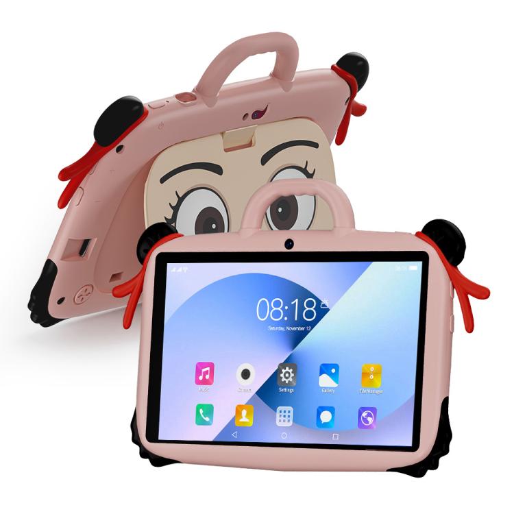 Tablet PC Infantil BDF WiFi 7 polegadas com Capa de Silicone Nezha, 1GB+16GB, Android 8.1 MTK6735 CPU Quad Core, Plugue EUA, 3GB+32GB