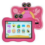 Tablet PC Infantil BDF WiFi 7 polegadas com Capa de Silicone Caranguejo, 1GB+16GB, Android 8.1 MTK6735 CPU Quad Core, Plugue EUA, 3GB+32GB
