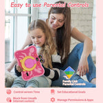 Tablet PC Infantil BDF WiFi 7 polegadas com Capa de Silicone Caranguejo, 1GB+16GB, Android 8.1 MTK6735 CPU Quad Core, Plugue EUA, 3GB+32GB