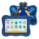 Tablet PC Infantil BDF WiFi 7 polegadas com Capa de Silicone Caranguejo, 1GB+16GB, Android 8.1 MTK6735 CPU Quad Core, Plugue EUA, 3GB+32GB