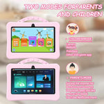 Tablet PC Infantil BDF WiFi 7 polegadas com Capa de Silicone Astronauta Portátil, 1GB+16GB, Android 8.1 MTK6735 CPU Quad Core, Plugue EUA, 3GB+32GB