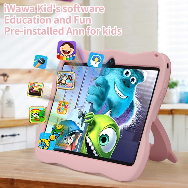 Tablet PC Infantil BDF WiFi 7 polegadas com Capa de Silicone Homem do Espaço, 2GB+32GB, Android 8.1 MTK6735 CPU Quad Core, Plugue EUA, 4GB+64GB