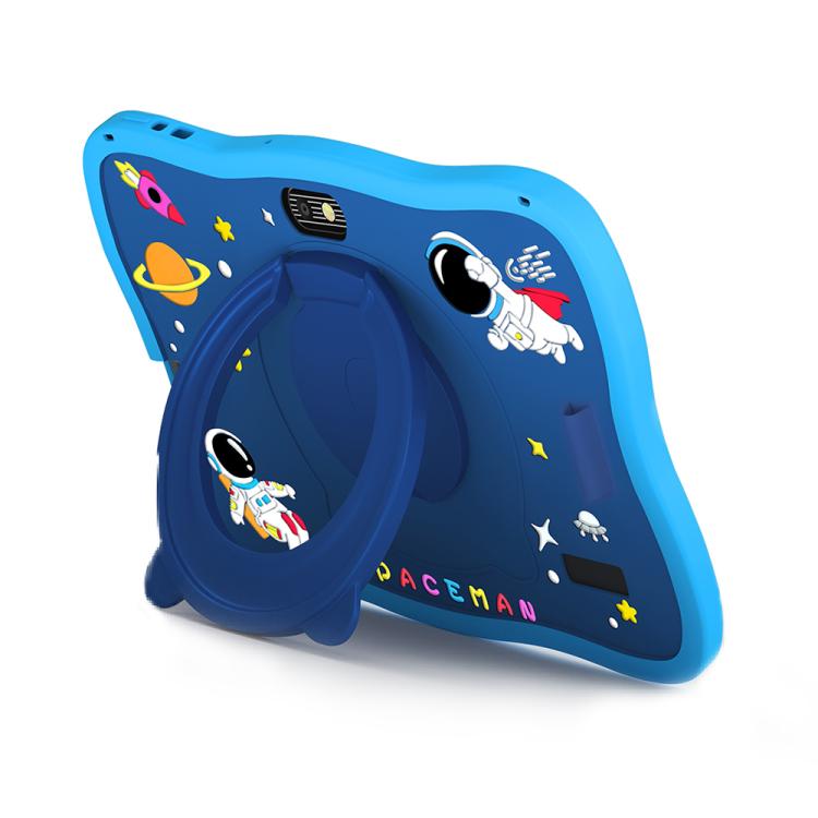 Tablet PC Infantil BDF WiFi 7 polegadas com Capa de Silicone Homem do Espaço, 2GB+32GB, Android 8.1 MTK6735 CPU Quad Core, Plugue EUA, 4GB+64GB
