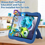 Tablet PC Infantil BDF WiFi 7 polegadas com Capa de Silicone Homem do Espaço, 2GB+32GB, Android 8.1 MTK6735 CPU Quad Core, Plugue EUA, 4GB+64GB
