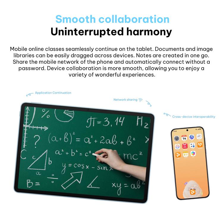 HUAWEI MatePad 11,5 polegadas 2026 WiFi Edição Luz Suave, 8GB+128GB, HarmonyOS 5.1 Hisilicon Kirin T82B, Não Suporta Google Play, WiFi 8GB+128GB Luz Suave