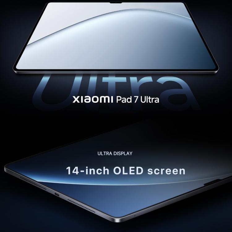 Xiaomi Pad 7 Ultra 14 polegadas, 12GB+512GB, HyperOS 2, XRING O1 CPU Deca Core 3nm, 12GB+512GB