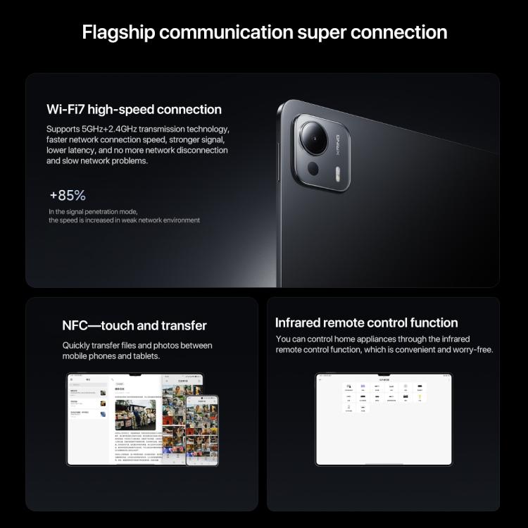 Xiaomi Pad 7 Ultra 14 polegadas, 12GB+512GB, HyperOS 2, XRING O1 CPU Deca Core 3nm, 12GB+512GB