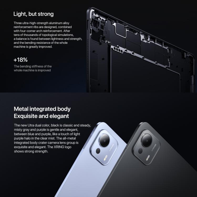 Xiaomi Pad 7 Ultra 14 polegadas, 12GB+512GB, HyperOS 2, XRING O1 CPU Deca Core 3nm, 12GB+512GB