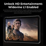 Tablet Robusto HOTWAV Tab R9 Plus IP68/IP69K, 8GB+512GB, 11 polegadas Android 14 Unisoc T7280 Octa Core 4G, Versão Global com Google Play, Plugue UE, Tab R9 Plus