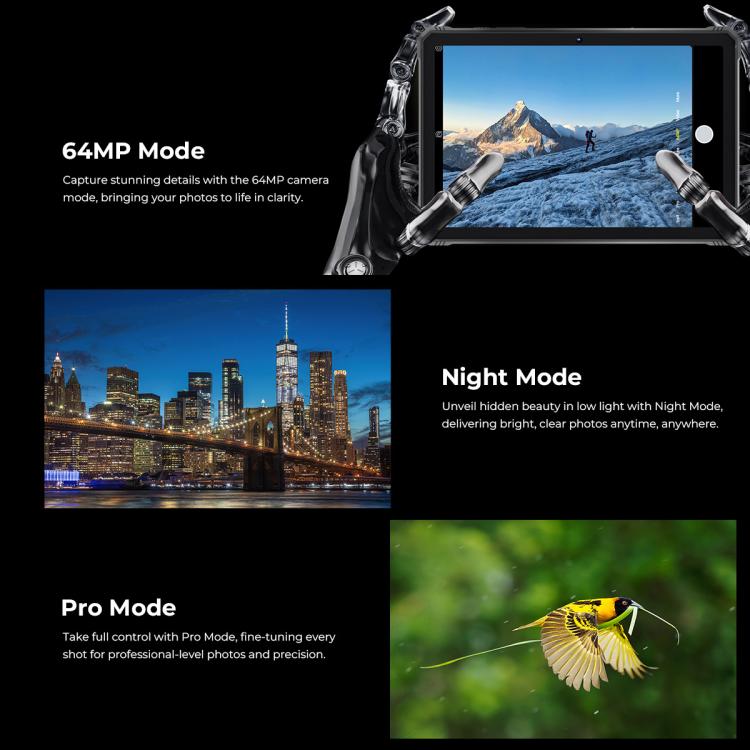 Tablet Robusto HOTWAV Tab R9 Ultra IP68/IP69K, 8GB+512GB, 11 polegadas Android 15 Unisoc T8200 Octa Core 5G, Versão Global com Google Play, Plugue UE, Tab R9 Ultra