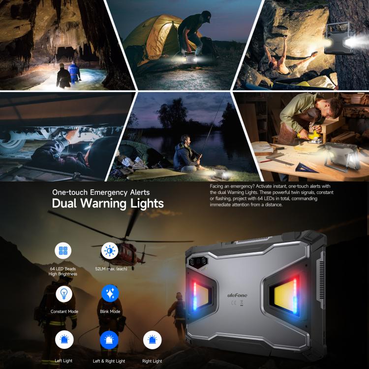 Tablet PC Robusto Ulefone Armor Pad 5 Ultra, 12GB+512GB, 11 polegadas Android 15 MediaTek Dimensity 7400X Octa Core 5G, Plugue UE, Armor Pad 5 Ultra