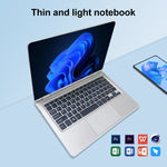 Portátil Yoga com Ecrã Tátil de 11.6 polegadas, 6GB+256GB, Windows 11 Intel Celeron N4020 Dual Core, Ficha UE, 6GB+256GB