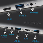 Portátil Yoga com Ecrã Tátil de 11.6 polegadas, 6GB+256GB, Windows 11 Intel Celeron N4020 Dual Core, Ficha UE, 6GB+256GB