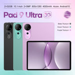 Tablet PC Pad 9 Ultra 10.1 polegadas com Chamada 3G, 2GB+32GB, Android 10 MTK6737 Quad Core, Ficha US, Ficha US