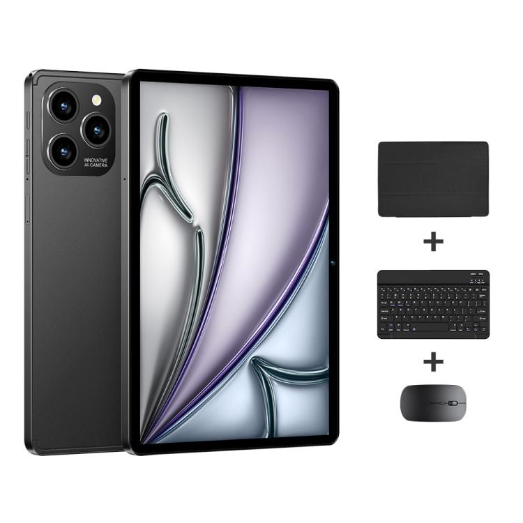 Conjunto Combo Tablet PC Pad 8 Pro 10,1 polegadas 4G LTE, 4GB+32GB, Android 10 MT6755 Octa Core, com Teclado / Rato / Capa de Pele, Ficha EUA, Ficha EUA