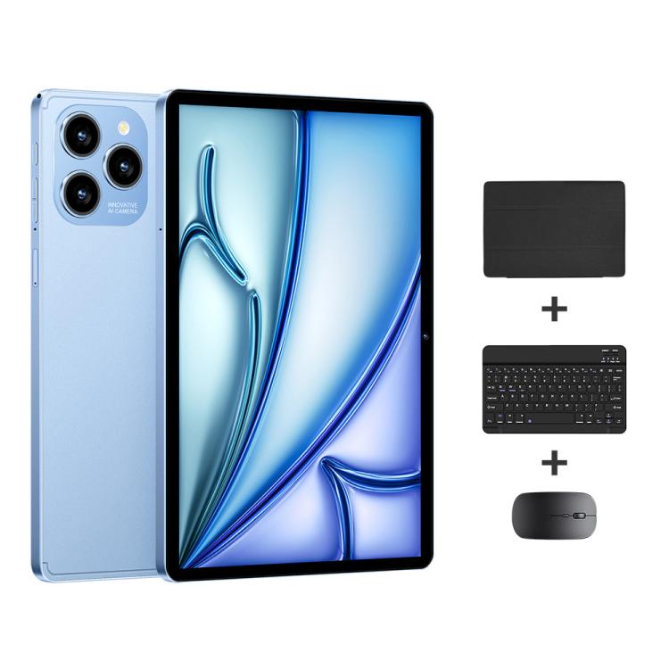 Conjunto Combo Tablet PC Pad 8 Pro 10,1 polegadas 4G LTE, 4GB+32GB, Android 10 MT6755 Octa Core, com Teclado / Rato / Capa de Pele, Ficha EUA, Ficha EUA