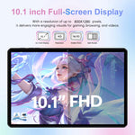 Conjunto Combo Tablet PC Pad 8 Pro 10,1 polegadas 4G LTE, 4GB+32GB, Android 10 MT6755 Octa Core, com Teclado / Rato / Capa de Pele, Ficha EUA, Ficha EUA