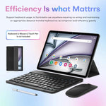 Conjunto Combo Tablet PC Pad 8 Pro 10,1 polegadas 4G LTE, 4GB+32GB, Android 10 MT6755 Octa Core, com Teclado / Rato / Capa de Pele, Ficha UE, Ficha UE