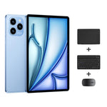 Conjunto Combo Tablet PC Pad 8 Pro 10,1 polegadas 4G LTE, 4GB+32GB, Android 10 MT6755 Octa Core, com Teclado / Rato / Capa de Pele, Ficha Reino Unido, Ficha Reino Unido