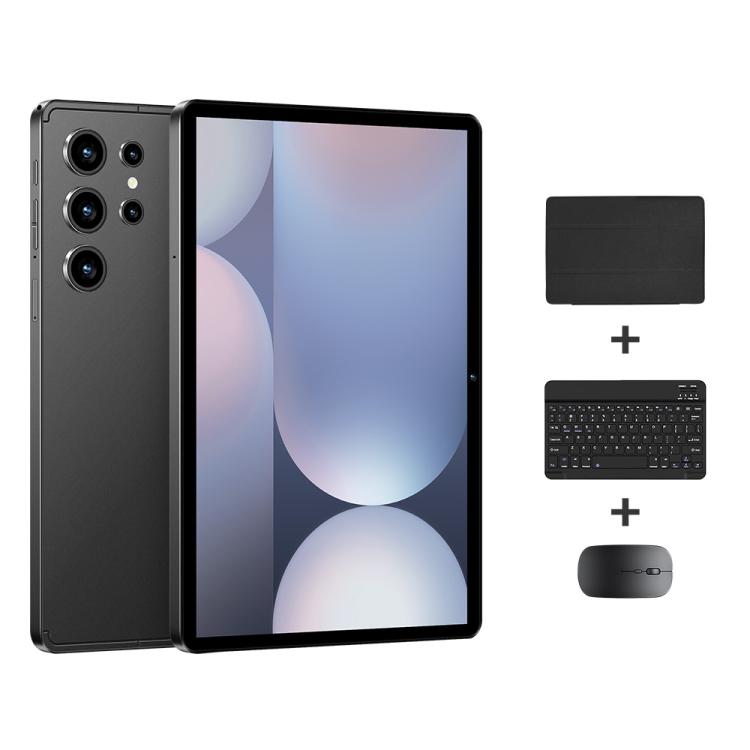 Conjunto Combo Tablet PC Pad 9 Pro 10,1 polegadas 4G LTE, 4GB+32GB, Android 10 MT6755 Octa Core, com Teclado / Rato / Capa de Pele, Ficha EUA, Ficha EUA