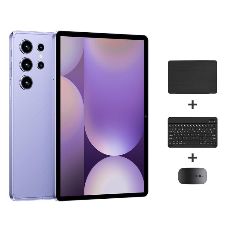 Conjunto Combo Tablet PC Pad 9 Pro 10,1 polegadas 4G LTE, 4GB+32GB, Android 10 MT6755 Octa Core, com Teclado / Rato / Capa de Pele, Ficha EUA, Ficha EUA