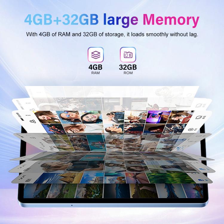Conjunto Combo Tablet PC Pad 9 Pro 10,1 polegadas 4G LTE, 4GB+32GB, Android 10 MT6755 Octa Core, com Teclado / Rato / Capa de Pele, Ficha EUA, Ficha EUA
