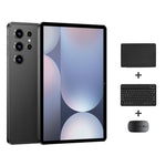 Conjunto Combo Tablet PC Pad 9 Pro 10,1 polegadas 4G LTE, 4GB+32GB, Android 10 MT6755 Octa Core, com Teclado / Rato / Capa de Pele, Ficha Reino Unido, Ficha Reino Unido