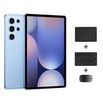 Conjunto Combo Tablet PC Pad 9 Pro 10,1 polegadas 4G LTE, 4GB+32GB, Android 10 MT6755 Octa Core, com Teclado / Rato / Capa de Pele, Ficha Reino Unido, Ficha Reino Unido