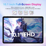 Conjunto Combo Tablet PC Pad 9 Pro 10,1 polegadas 4G LTE, 4GB+32GB, Android 10 MT6755 Octa Core, com Teclado / Rato / Capa de Pele, Ficha Reino Unido, Ficha Reino Unido
