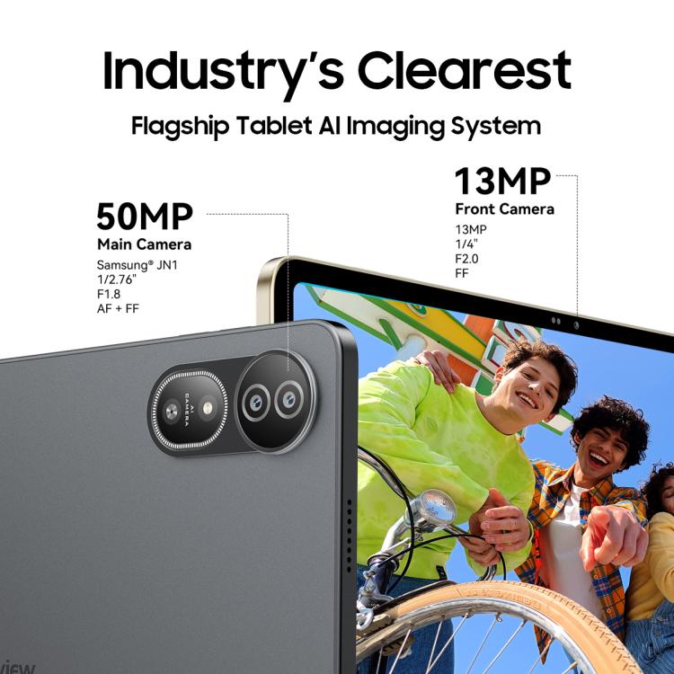 Blackview MEGA 12 Tablet PC, 12GB+256GB, 12,2 polegadas Android 16 MediaTek Dimensity 7200 Octa Core, Rede: 5G, Versão Global com Google Play