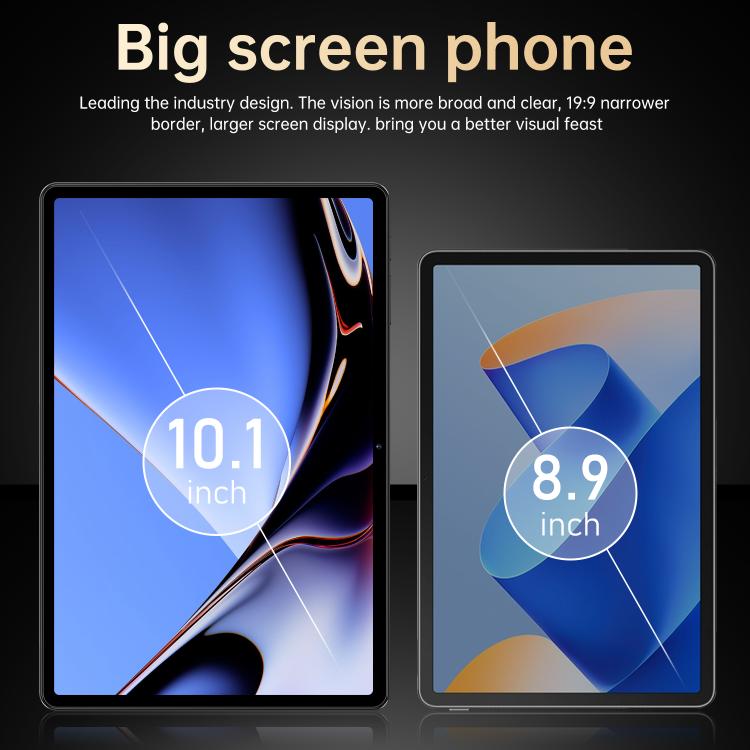 Pad 25 Ultra Tablet PC 4G LTE de 10,1 polegadas, 4GB+32GB, Android 10 MTK6755 Octa Core, Ficha UE, Ficha UE