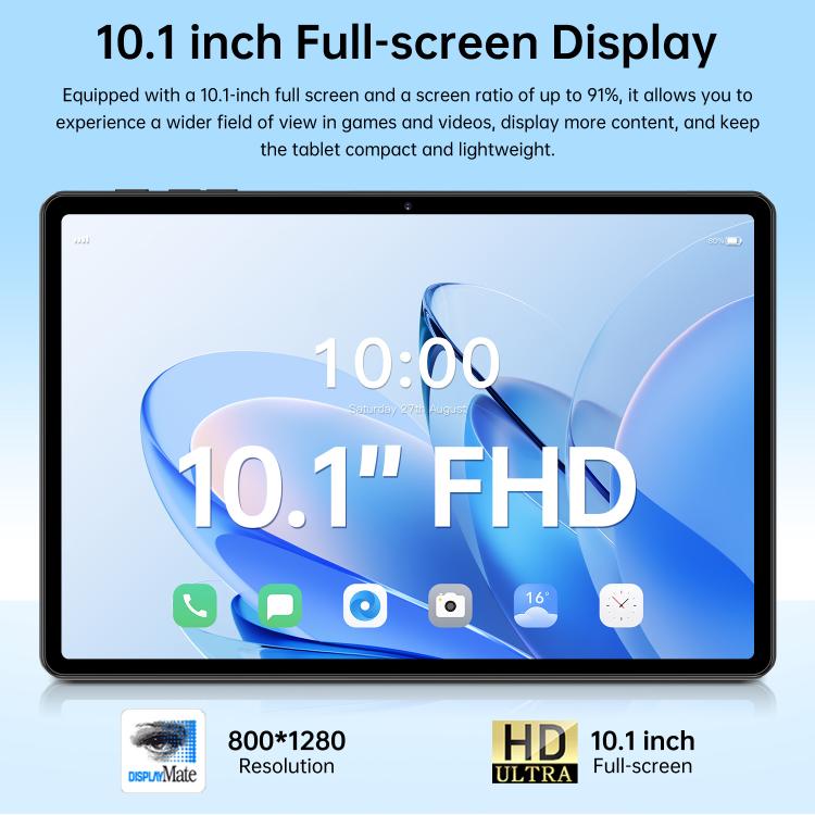 Tablet PC Pro 13 10,1 polegadas 4G LTE, 4GB+32GB, Android 10 MTK6755 Octa Core, Ficha AU, Ficha AU