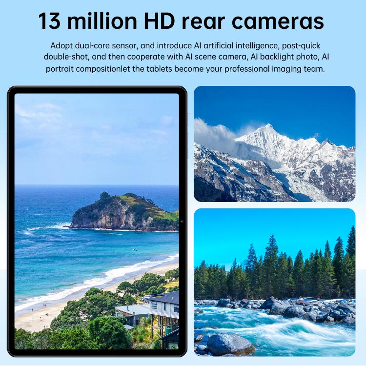 Tablet PC Pro 13 10,1 polegadas 4G LTE, 4GB+32GB, Android 10 MTK6755 Octa Core, Ficha UK, Ficha UK