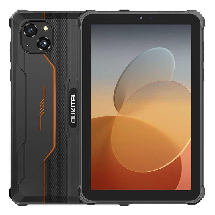 OUKITEL RT3 Pro Tablet Robusto IP68/IP69K com Rede 4G, 4GB+128GB, 8,0 polegadas Android 14 MediaTek G81 Octa-Core Suporta Dual SIM, Plugue UE, RT3 Pro 4GB+128GB