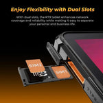OUKITEL RT9 Tablet Robusto IP68/IP69K com Rede 4G, 6GB+256GB, 11 polegadas Android 14 Unisoc T606 Octa-Core Suporta Dual SIM, Plugue UE, RT9 6GB+256GB