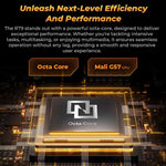 OUKITEL RT9 Tablet Robusto IP68/IP69K com Rede 4G, 6GB+256GB, 11 polegadas Android 14 Unisoc T606 Octa-Core Suporta Dual SIM, Plugue UE, RT9 6GB+256GB