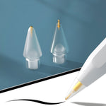 Conjunto 2 em 1 Ponta de Caneta Stylus Agulha de Latão 6.0 + Agulha Curta de Primavera de Latão 7.0 para Apple Pencil 1 / 2, 6.0 + 7.0