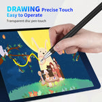JD01 Tampa Magnética Universal para Caneta + Disco + Ponta de Caneta Sobressalente Stylus para Tablets Inteligentes e Telemóveis