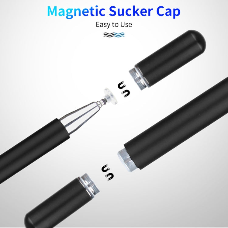 JD01 Tampa Magnética Universal para Caneta + Disco + Ponta de Caneta Sobressalente Stylus para Tablets Inteligentes e Telemóveis