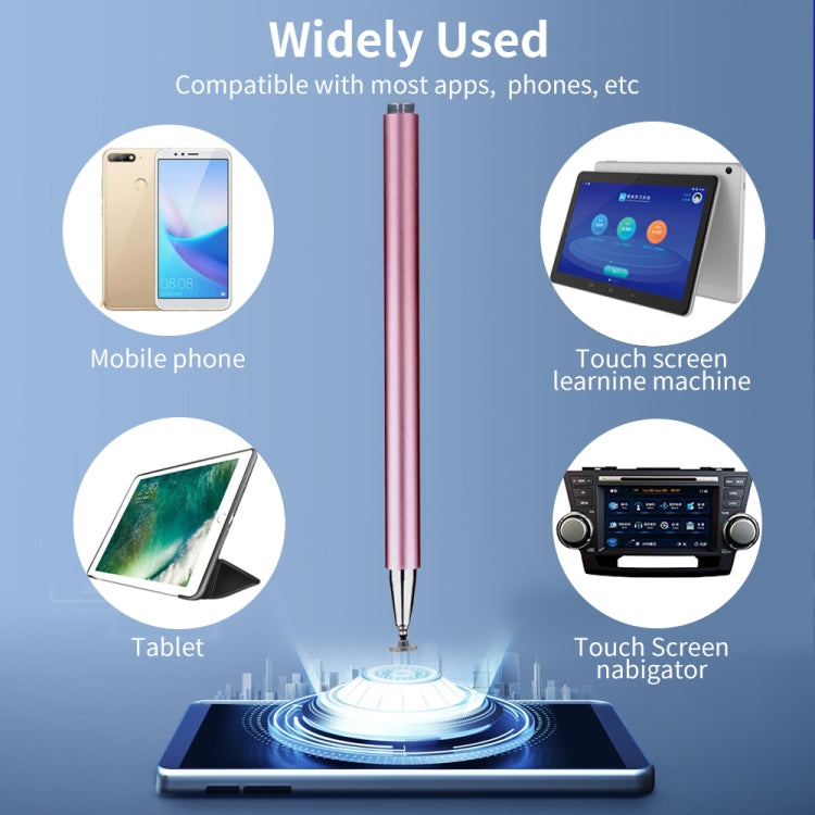 JD01 Tampa Magnética Universal para Caneta + Disco + Ponta de Caneta Sobressalente Stylus para Tablets Inteligentes e Telemóveis