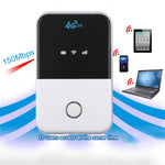 Router Sem Fios MF925 4G LTE Multi-modos de Alta Velocidade, Suporta Cartão TF (Máx. 32GB), MF925