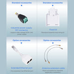 Ponte Sem Fios Mini VONETS VAP11S-5G 900Mbp Repetidor WiFi com 2 Antenas e Ventoinha