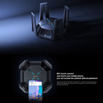 Router WiFi Original Xiaomi 10 Gigabit Tri-Band Wireless Mesh Network Repetidor de Aceleração de Jogos, Plugue US, 10 Gigabit