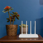 Router WiFi Original Xiaomi 4A Controle Inteligente por APP AC1200 1167Mbps 128MB 2.4GHz & 5GHz CPU Dual-core Porta Ethernet Gigabit Repetidor Sem Fios com 4 Antenas, Suporte Web & Android & iOS, Plugue US, 4A (CPU Dual-core)