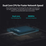 Router WiFi Original Xiaomi 4A Controle Inteligente por APP AC1200 1167Mbps 128MB 2.4GHz & 5GHz CPU Dual-core Porta Ethernet Gigabit Repetidor Sem Fios com 4 Antenas, Suporte Web & Android & iOS, Plugue US, 4A (CPU Dual-core)