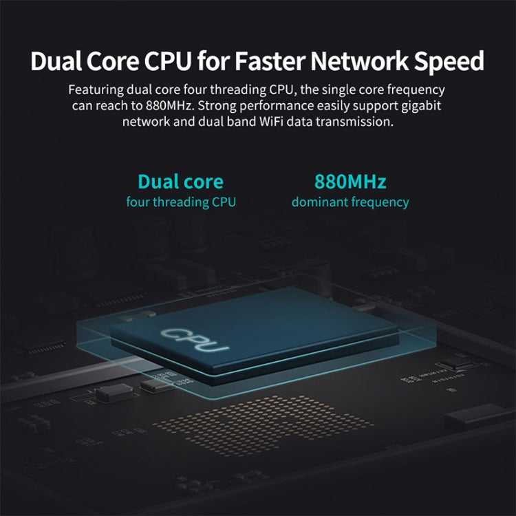 Router WiFi Original Xiaomi 4A Controle Inteligente por APP AC1200 1167Mbps 128MB 2.4GHz & 5GHz CPU Dual-core Porta Ethernet Gigabit Repetidor Sem Fios com 4 Antenas, Suporte Web & Android & iOS, Plugue US, 4A (CPU Dual-core)