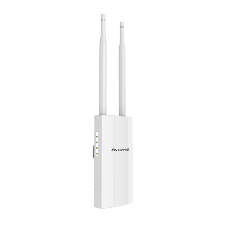 Amplificador de Sinal Sem Fios Impermeável COMFAST CF-EW72 1200Mbs para Exterior com 2 Antenas, CF-EW72 Edição Norte-Americana
