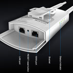 Amplificador de Sinal Sem Fios Impermeável COMFAST CF-EW72 1200Mbs para Exterior com 2 Antenas, CF-EW72 Edição Norte-Americana