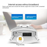 Amplificador de Sinal Sem Fios Impermeável 4G COMFAST CF-E5 300Mbps para Exterior com 2 Antenas, Versão Ásia-Pacífico, CF-E5, Versão Ásia-Pacífico